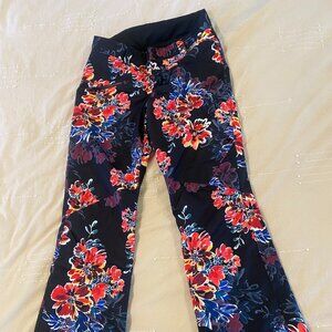 Size 4 Long floral Obermeyer snowpants